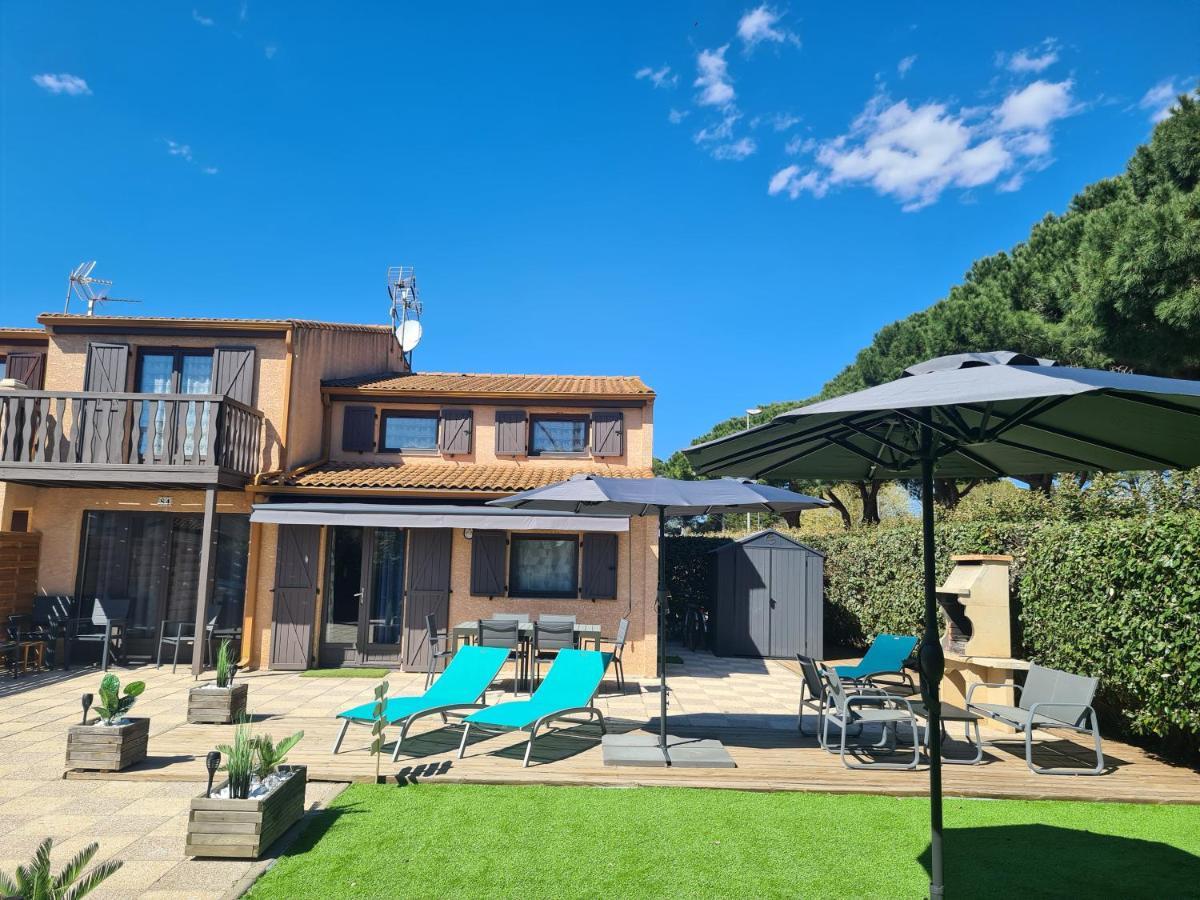 Maison Confort 4 Ch 8p Domaine Prive Avec Piscines, Et A 10 Min A Pied Portiragnes